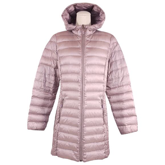 Aventure Ladies' Lightweight Down Jacket Mauve Pink Sz Medium - Picture 1 of 10